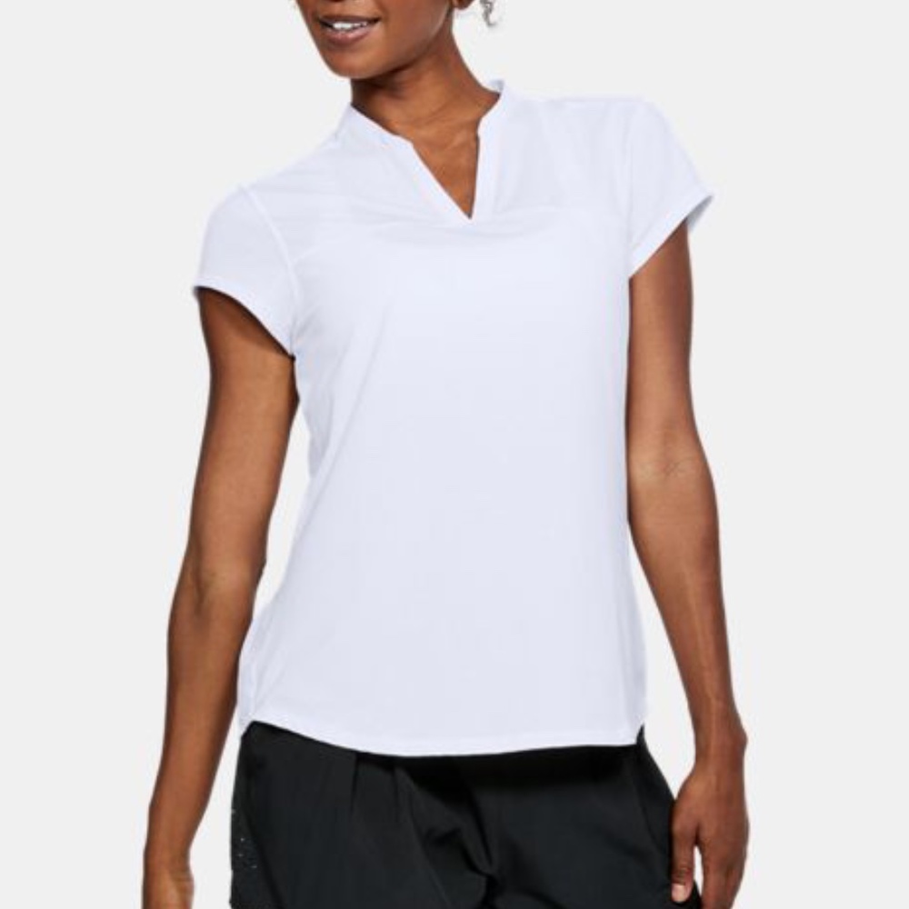 NEW Under Armour UA Threadborne White Short Sleeve